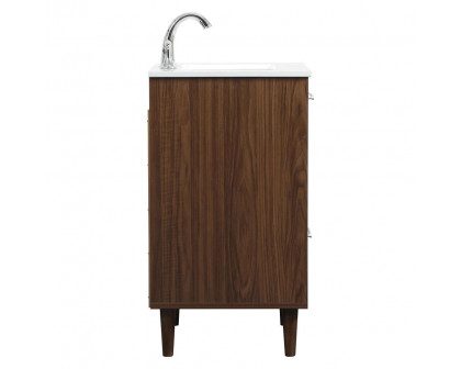 Elegant Bathroom Vanity - Walnut (VF47024MWT)