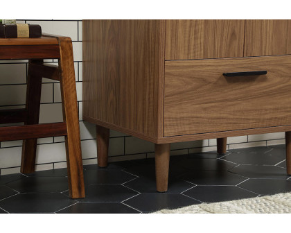 Elegant Bathroom Vanity - Walnut Brown (VF47024WB)