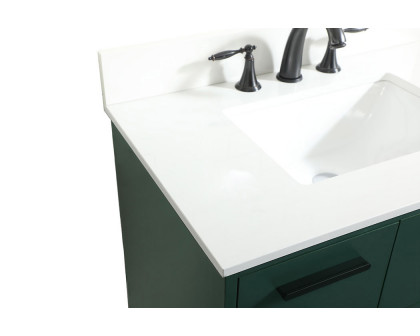 Elegant Bathroom Vanity - Green (VF47030MGN-BS)