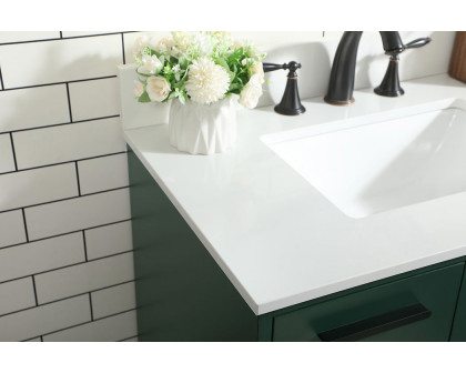 Elegant Bathroom Vanity - Green (VF47030MGN-BS)