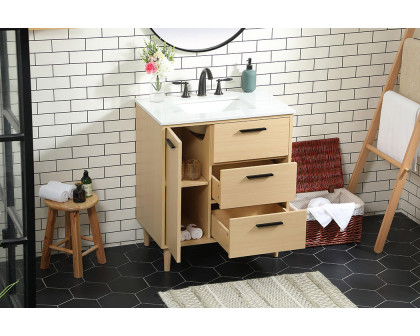 Elegant Bathroom Vanity - Maple (VF47030MMP)