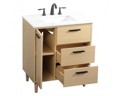 Elegant Bathroom Vanity - Maple (VF47030MMP)