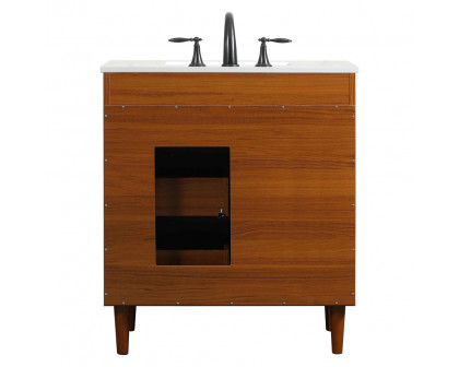 Elegant Bathroom Vanity - Teak (VF47030MTK)