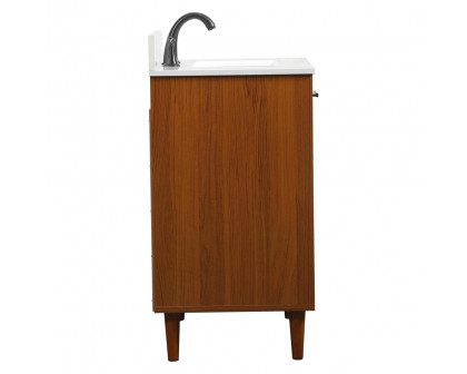 Elegant Bathroom Vanity - Teak (VF47030MTK-BS)