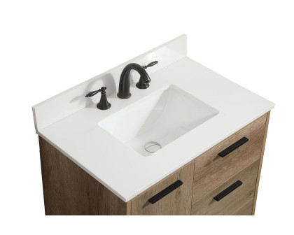 Elegant Bathroom Vanity - Natural Oak (VF47030NT-BS)