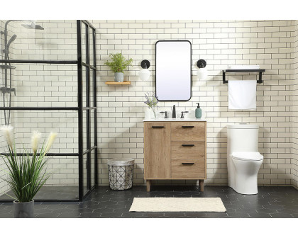 Elegant Bathroom Vanity - Natural Oak (VF47030NT-BS)