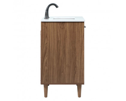 Elegant Bathroom Vanity - Walnut Brown (VF47030WB)