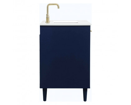 Elegant Bathroom Vanity - Blue (VF47036MBL)