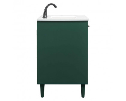 Elegant Bathroom Vanity - Green (VF47036MGN)