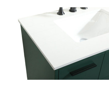 Elegant Bathroom Vanity - Green (VF47036MGN)