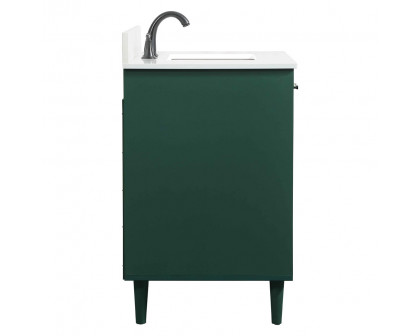 Elegant Bathroom Vanity - Green (VF47036MGN-BS)