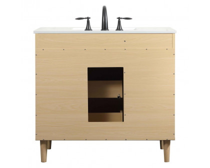 Elegant Bathroom Vanity - Maple (VF47036MMP)