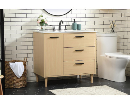 Elegant Bathroom Vanity - Maple (VF47036MMP)