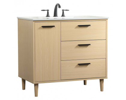 Elegant Bathroom Vanity - Maple (VF47036MMP)