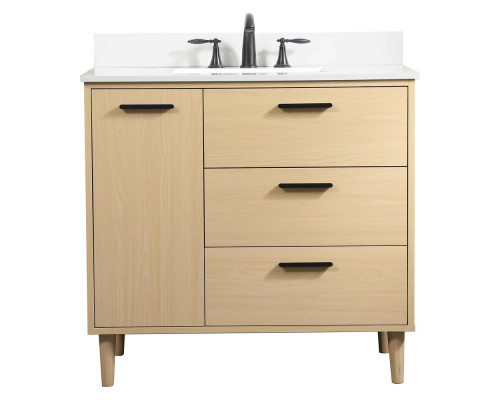 Elegant Bathroom Vanity - Maple (VF47036MMP-BS)