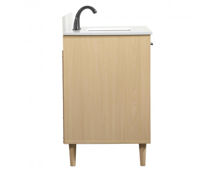 Elegant Bathroom Vanity - Maple (VF47036MMP-BS)