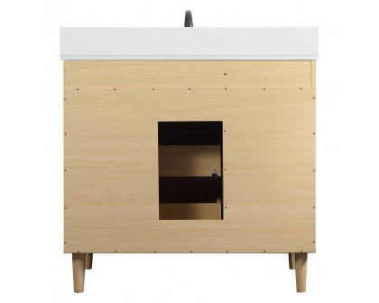 Elegant Bathroom Vanity - Maple (VF47036MMP-BS)