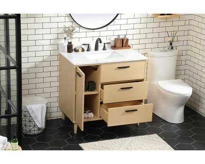 Elegant Bathroom Vanity - Maple (VF47036MMP-BS)