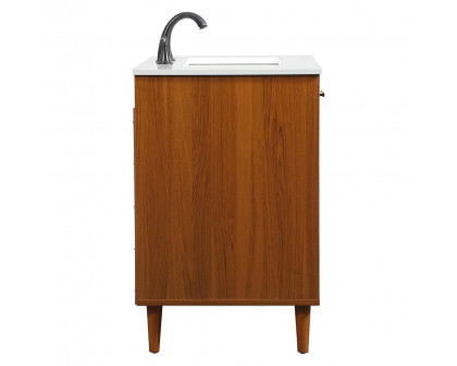 Elegant Bathroom Vanity - Teak (VF47036MTK)