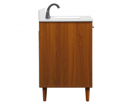 Elegant Bathroom Vanity - Teak (VF47036MTK-BS)