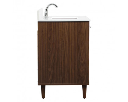 Elegant Bathroom Vanity - Walnut (VF47036MWT-BS)