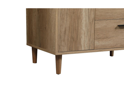 Elegant Bathroom Vanity - Natural Oak (VF47036NT-BS)