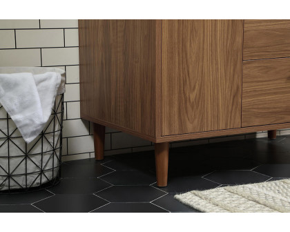 Elegant Bathroom Vanity - Walnut Brown (VF47036WB-BS)