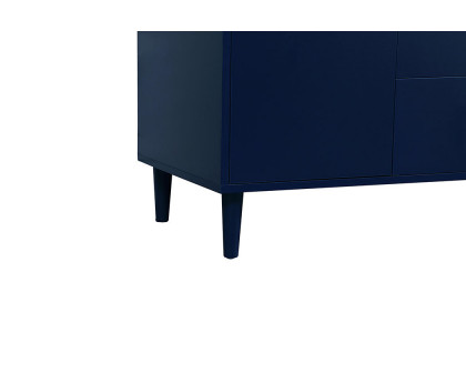 Elegant Bathroom Vanity - Blue (VF47042MBL)