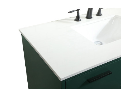 Elegant Bathroom Vanity - Green (VF47042MGN)