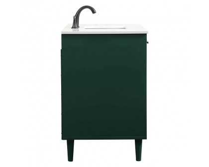 Elegant Bathroom Vanity - Green (VF47042MGN)