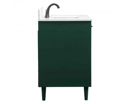 Elegant Bathroom Vanity - Green (VF47042MGN-BS)