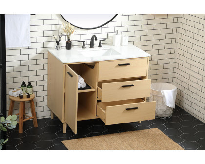 Elegant Bathroom Vanity - Maple (VF47042MMP)