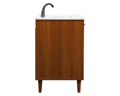 Elegant Bathroom Vanity - Teak (VF47042MTK)