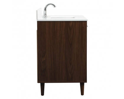 Elegant Bathroom Vanity - Walnut (VF47042MWT-BS)