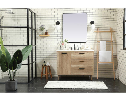 Elegant Bathroom Vanity - Natural Oak (VF47042NT)