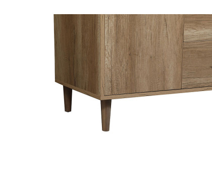 Elegant Bathroom Vanity - Natural Oak (VF47042NT-BS)