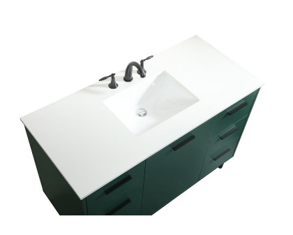 Elegant Bathroom Vanity - Green (VF47048MGN)