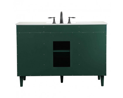 Elegant Bathroom Vanity - Green (VF47048MGN)