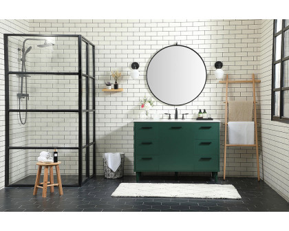 Elegant Bathroom Vanity - Green (VF47048MGN)