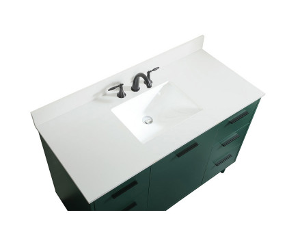 Elegant Bathroom Vanity - Green (VF47048MGN-BS)