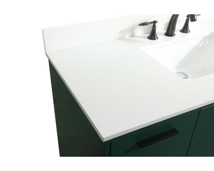 Elegant Bathroom Vanity - Green (VF47048MGN-BS)