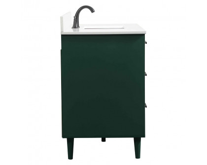 Elegant Bathroom Vanity - Green (VF47048MGN-BS)