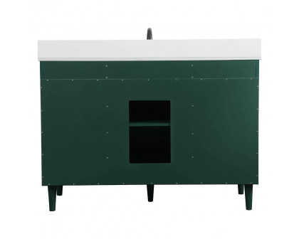 Elegant Bathroom Vanity - Green (VF47048MGN-BS)