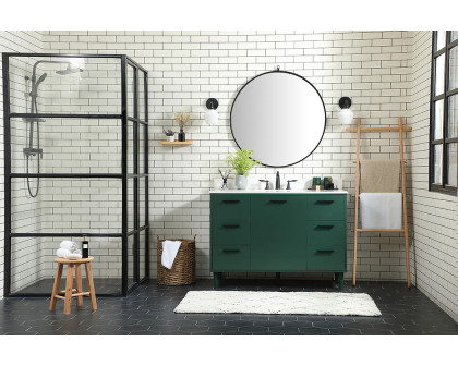 Elegant Bathroom Vanity - Green (VF47048MGN-BS)