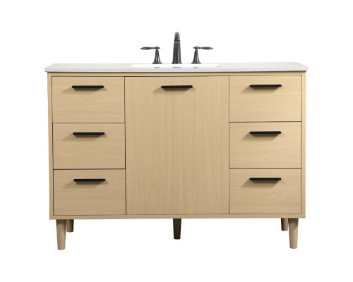 Elegant Bathroom Vanity - Maple (VF47048MMP)