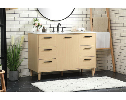 Elegant Bathroom Vanity - Maple (VF47048MMP)