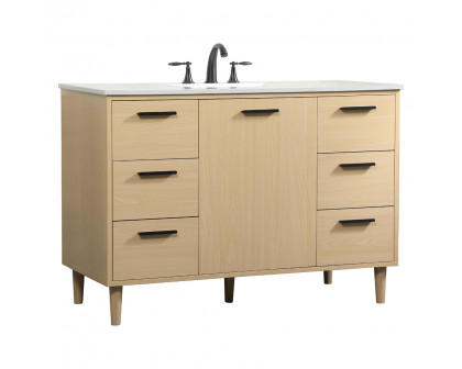 Elegant Bathroom Vanity - Maple (VF47048MMP)