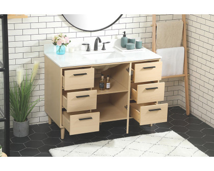 Elegant Bathroom Vanity - Maple (VF47048MMP-BS)