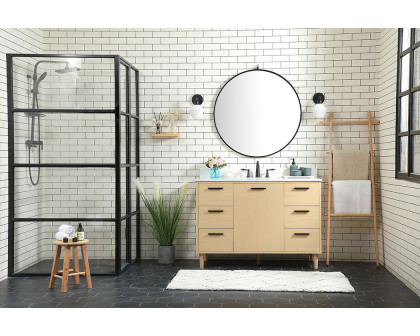 Elegant Bathroom Vanity - Maple (VF47048MMP-BS)