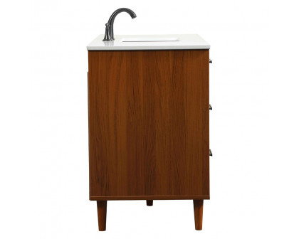 Elegant Bathroom Vanity - Teak (VF47048MTK)